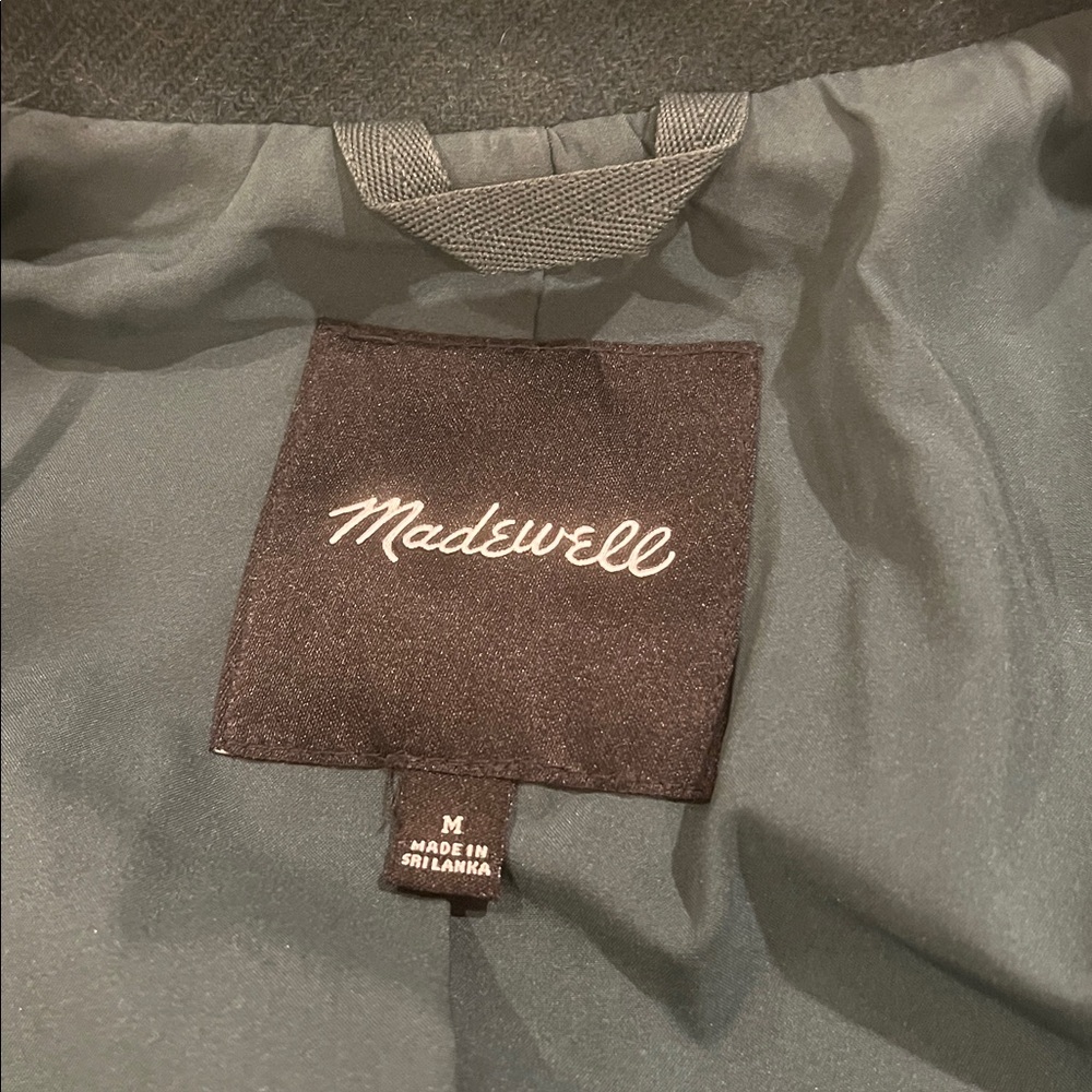 The Brushed Oversized Dorset Blazer in Heather Dark Palm Melange - Picture 11 of 15